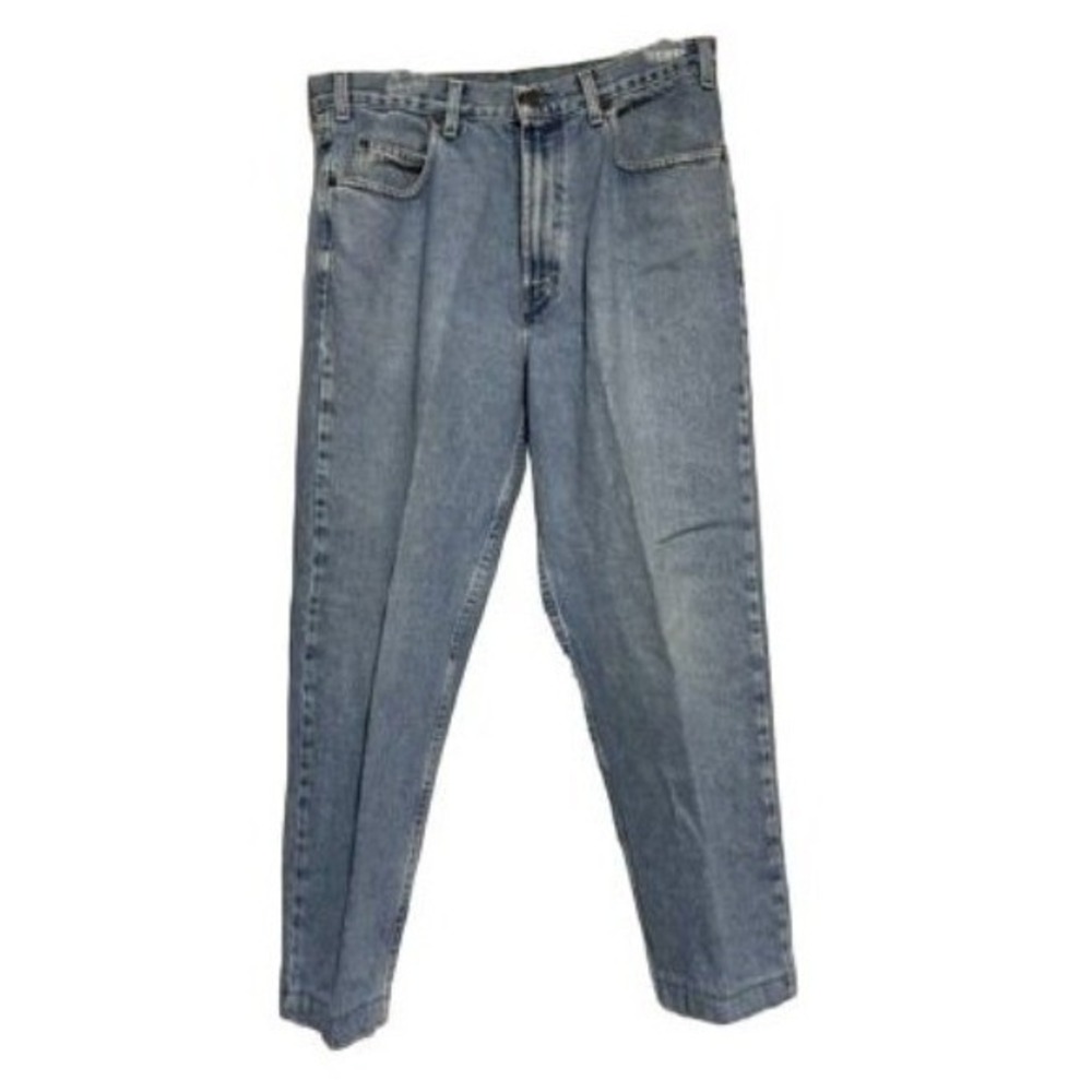 Vintage Gap Blue Denim High Waisted Tapered Leg Mom Jeans Medium‎ Wash 90s